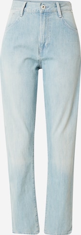 mėlyna G-STAR Prigludęs Džinsai 'Virjinya': priekis