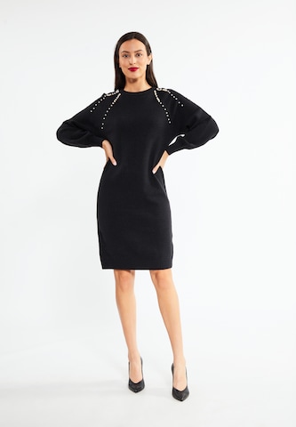 faina Knitted dress 'Tuxe' in Black