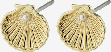 Pilgrim Earring 'Opal' in Gold: front