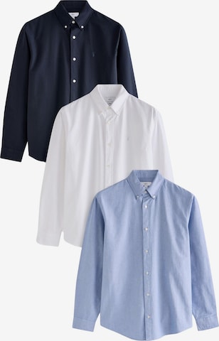 NextRegular Fit Košulja - plava boja: prednji dio