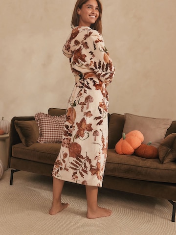 Peignoir long Next en beige