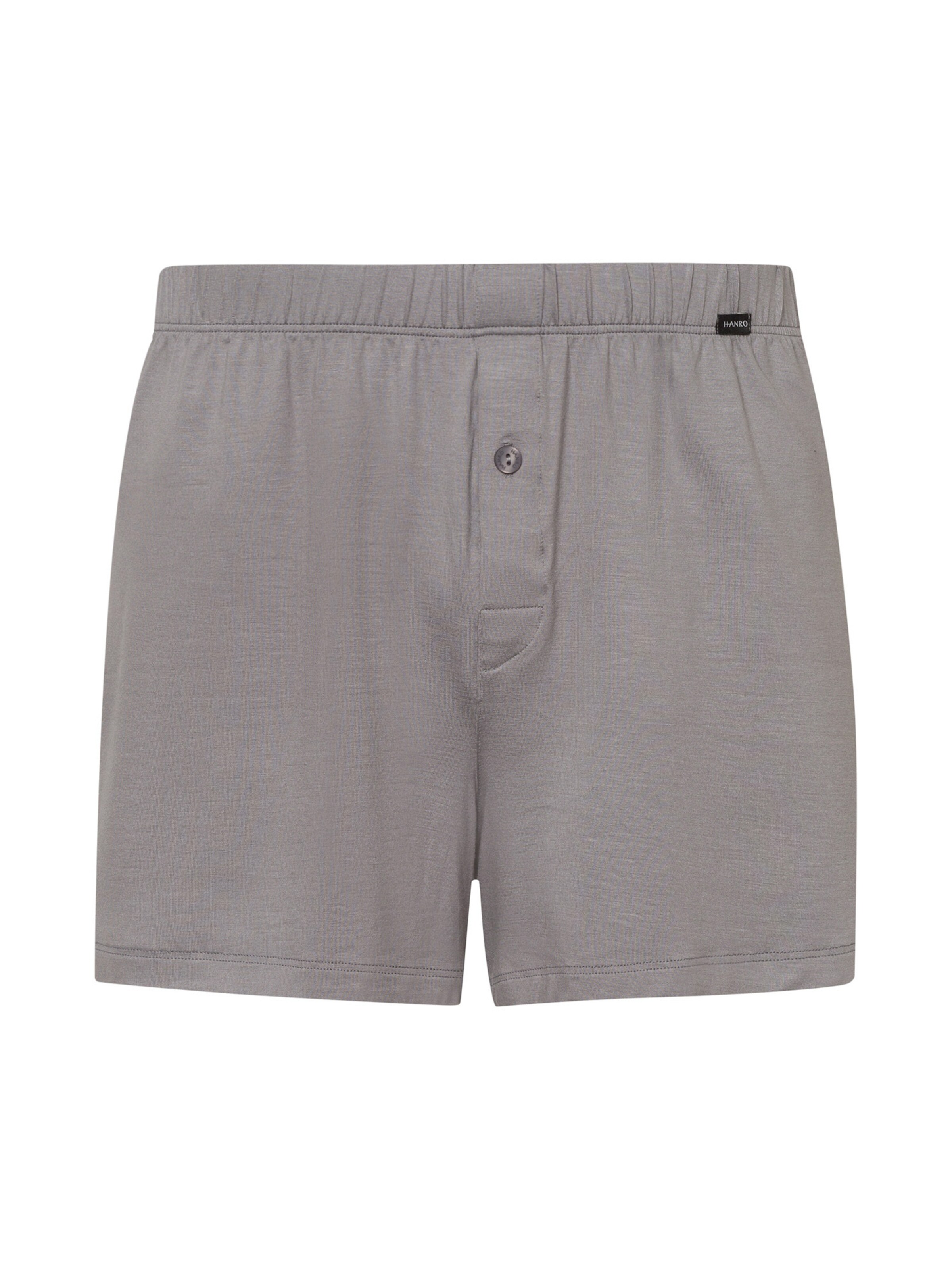 Hanro Boxershorts ' Harry ' in Grijs: voorkant