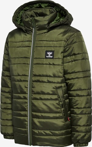 Veste mi-saison Hummel en vert