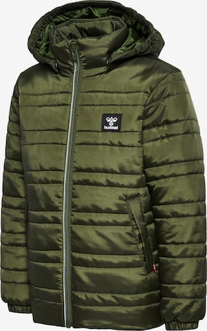 Veste mi-saison Hummel en vert