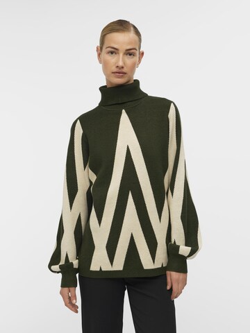 OBJECT Sweater 'Ray' in Green: front