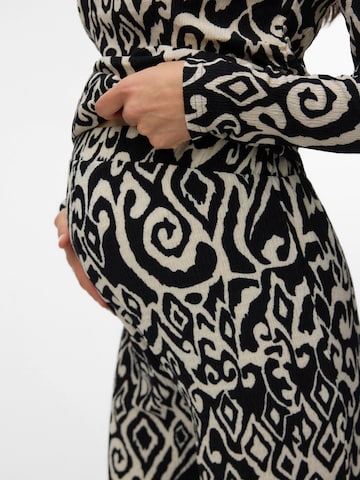 Vero Moda MaternityWide Leg/ Široke nogavice Hlače 'VMMFriga' - bež boja