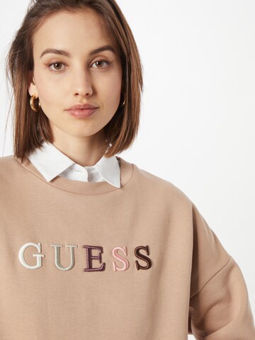 Sweat-shirt 'CLARA' GUESS en beige