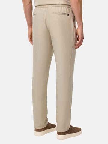 Boggi Milano Regular Trousers with creases in Beige