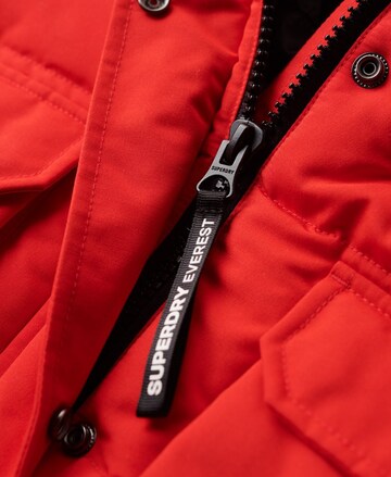 Superdry Winterjas in Rood