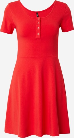 ONLY Φόρεμα 'ONLLIVE LOVE' σε κόκκινο: μπροστά