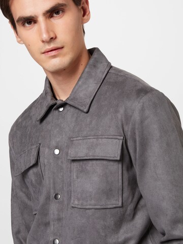 BURTON MENSWEAR LONDON - Chaqueta de entretiempo en gris