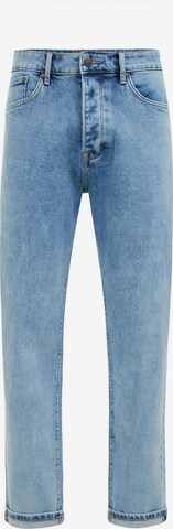 WE Fashion Tapered Jeans in Blauw: voorkant