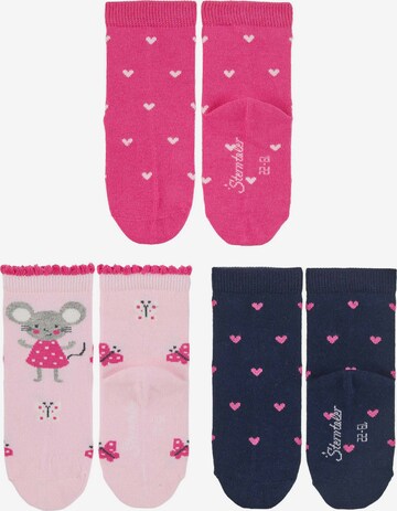 STERNTALER Socks in Pink: front