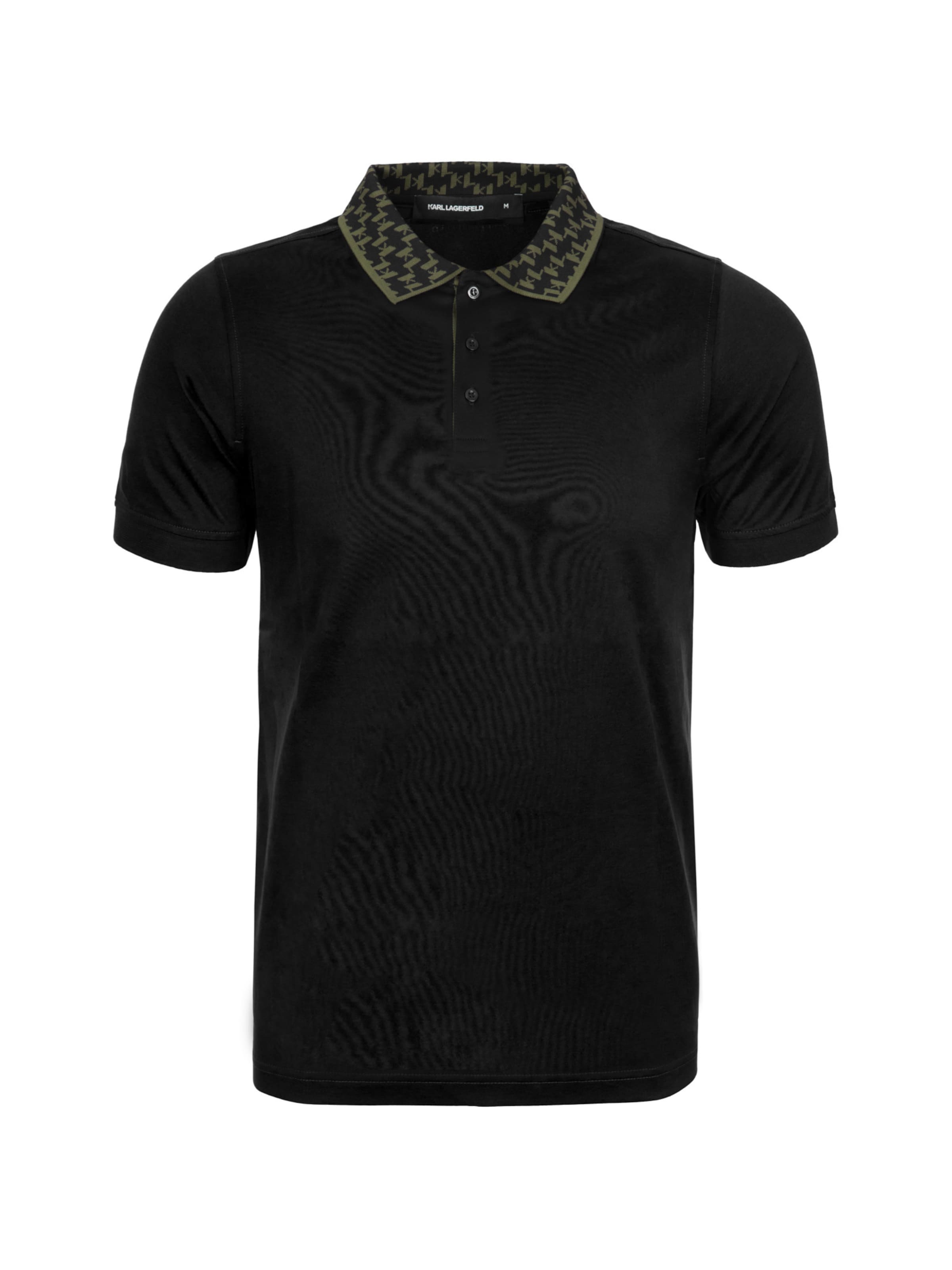 Karl Lagerfeld - Camiseta en negro: frente