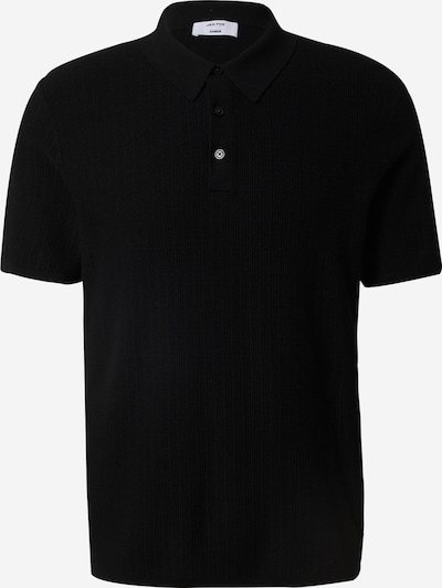 DAN FOX APPAREL Poloshirt 'Robert' in schwarz, Produktansicht