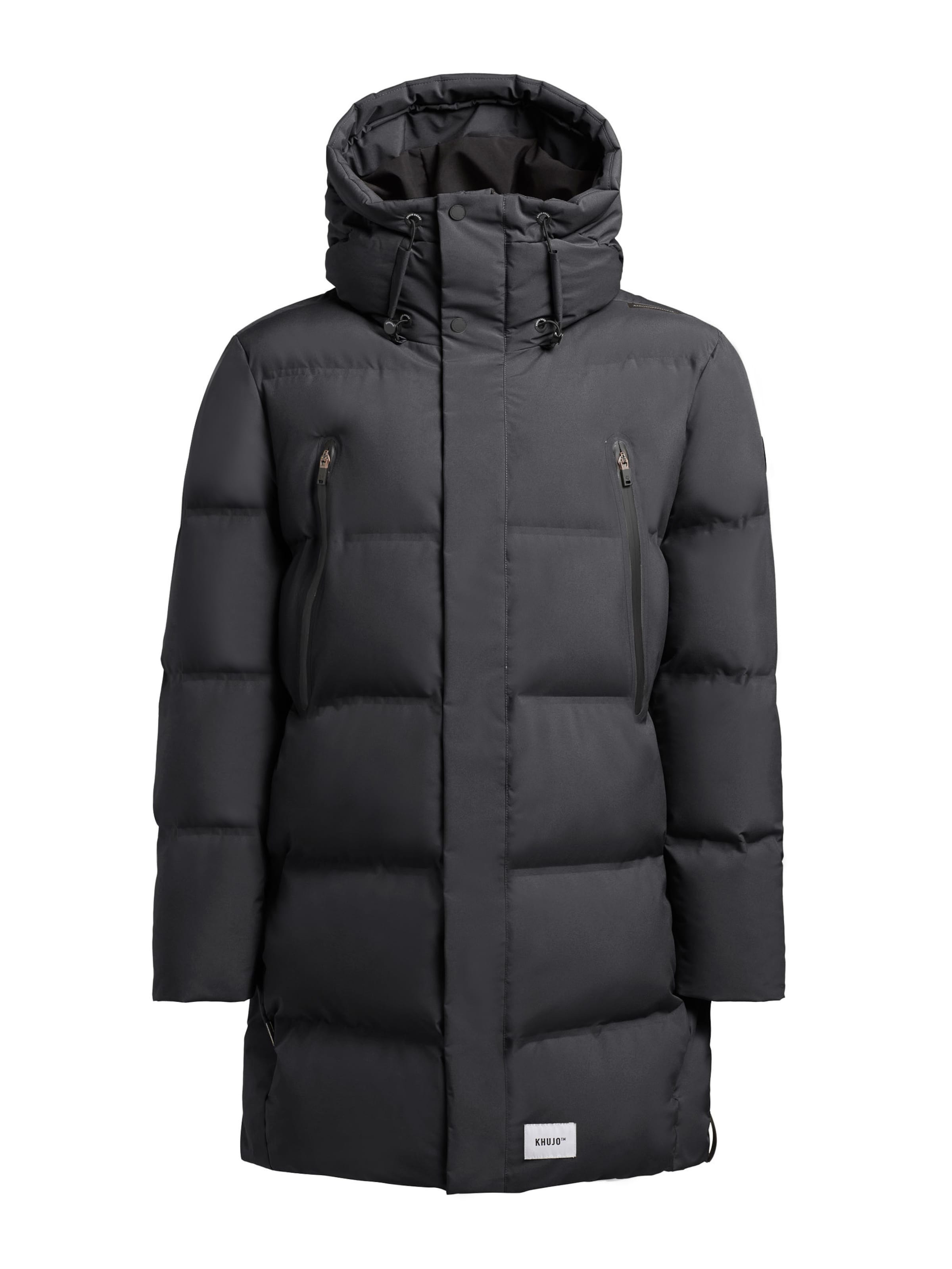 khujo Winter coat 'MORSE' in Grey: front