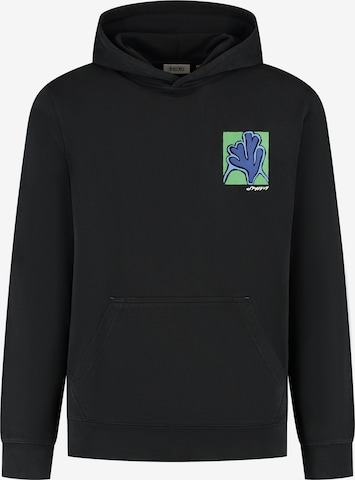 ShiwiSweater majica - crna boja: prednji dio