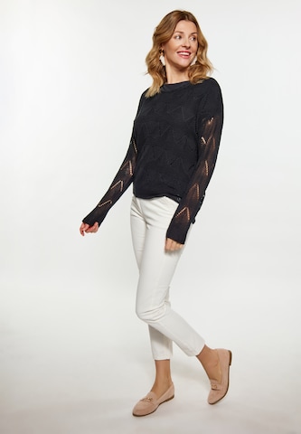 usha FESTIVAL Sweater in Black