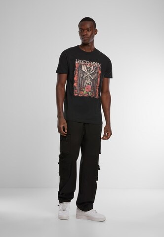 Mister Tee T-Shirt 'Love To Death' in Schwarz