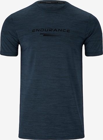 ENDURANCE Functioneel shirt 'Portofino' in Blauw: voorkant