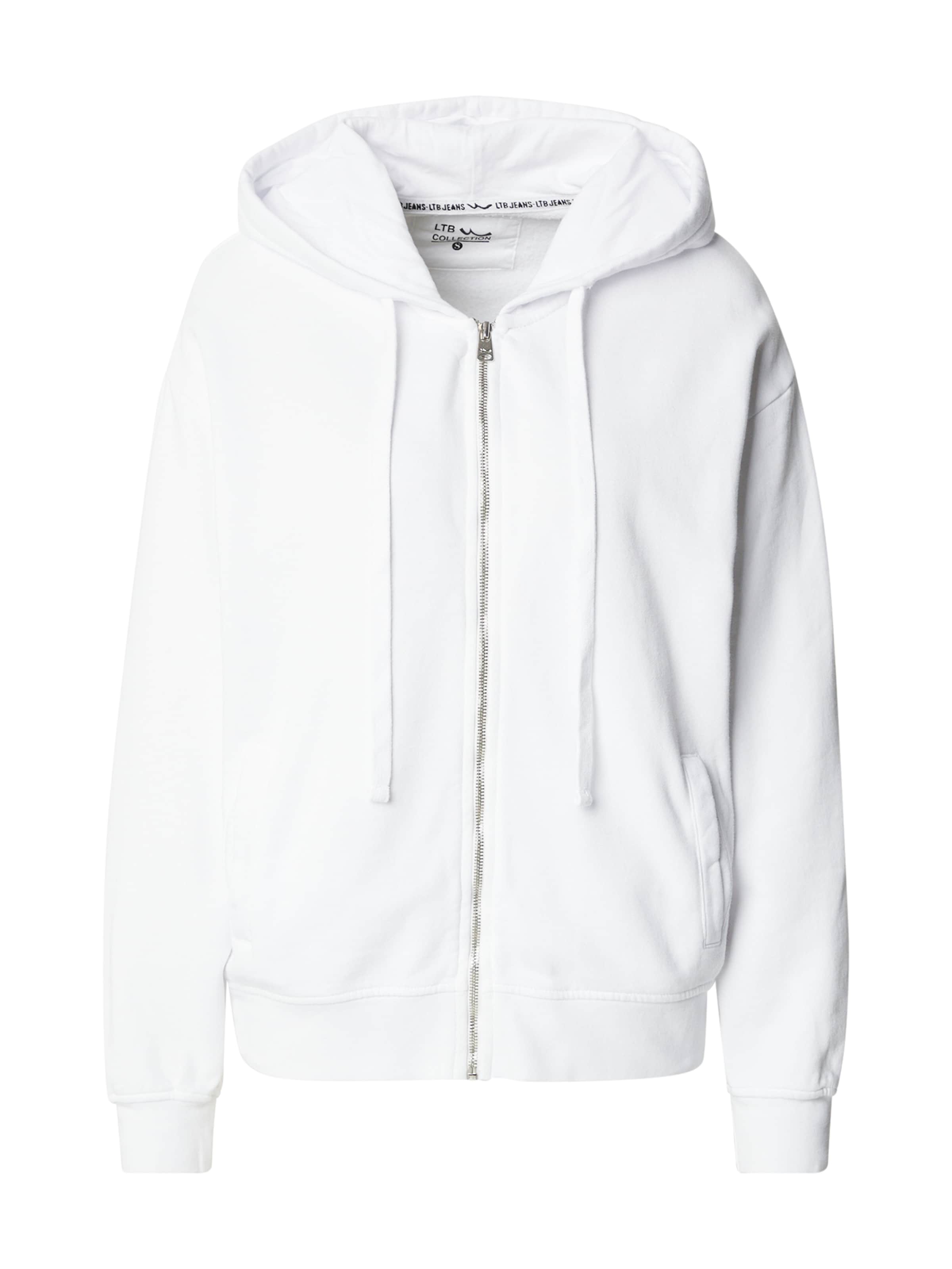 Veste de survêtement 'ROPENE' LTB en blanc : devant