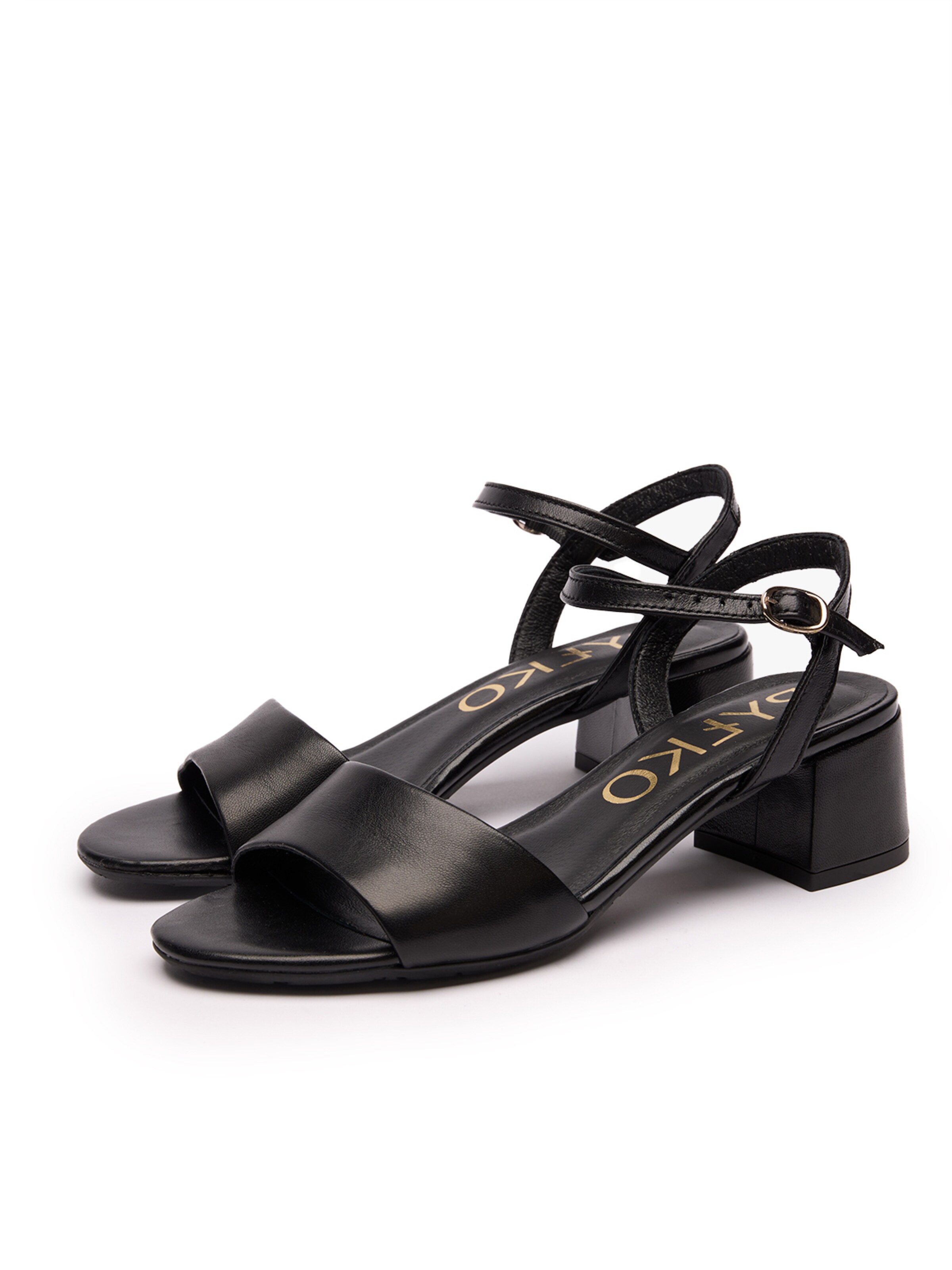 RYŁKO Sandali | črna barva