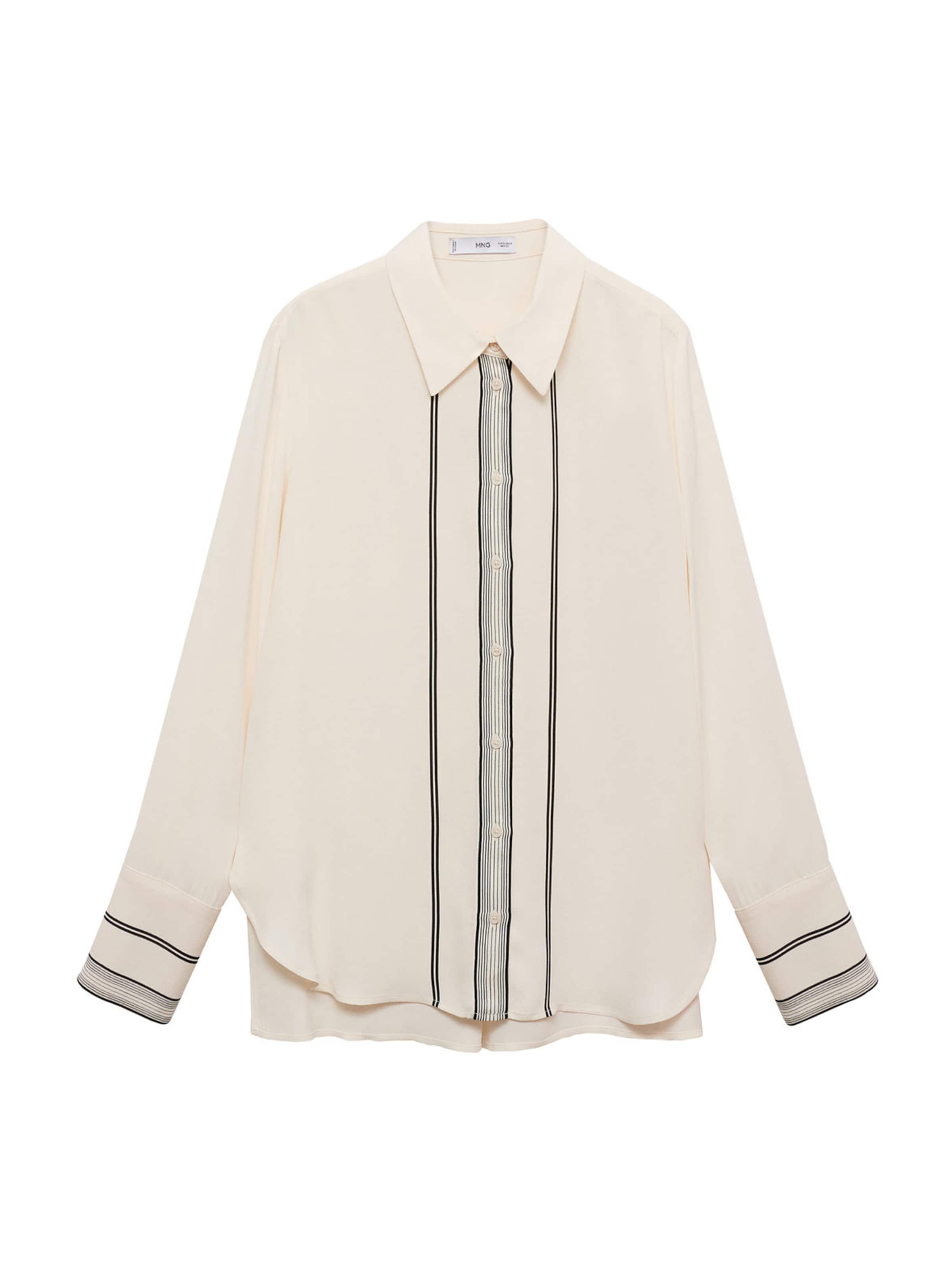 MANGO Bluse 'Blash' i hvid: forside