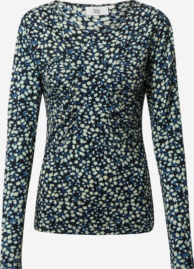 Noa Noa Shirt in Beige / Blue / Night blue, Item view