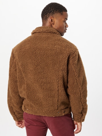 LEVI'S ®Prijelazna jakna 'Vintage Fit Sherpa Trucker' - smeđa boja