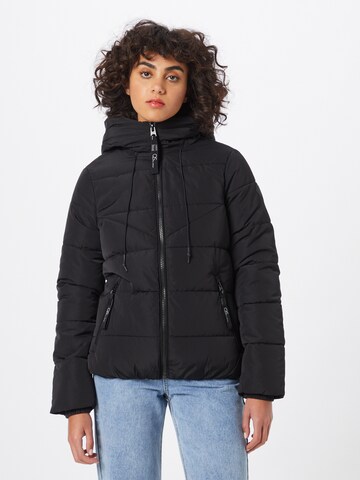 QS Jacke in Schwarz: predná strana