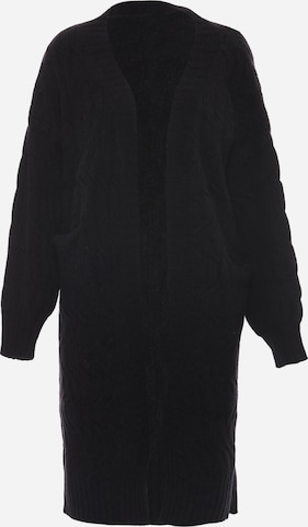 Tanuna Strickjacke in Schwarz: Vorderseite