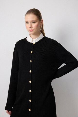 Touche Prive Strickjacke in Schwarz