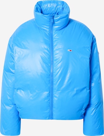 Tommy Jeans Зимняя куртка в Синий: спереди