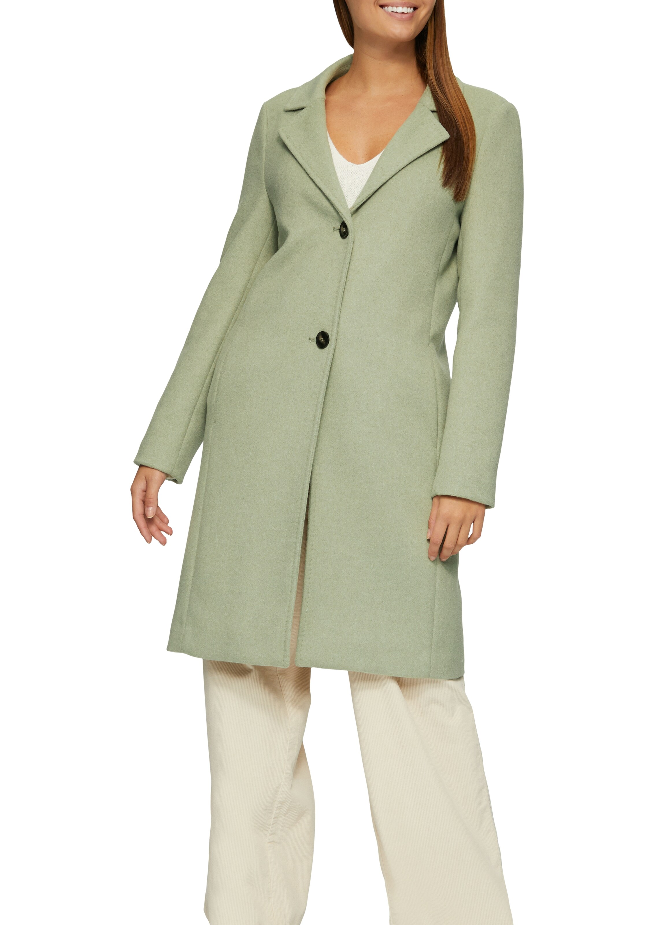 s.Oliver Mantel in Grün: Vorderseite