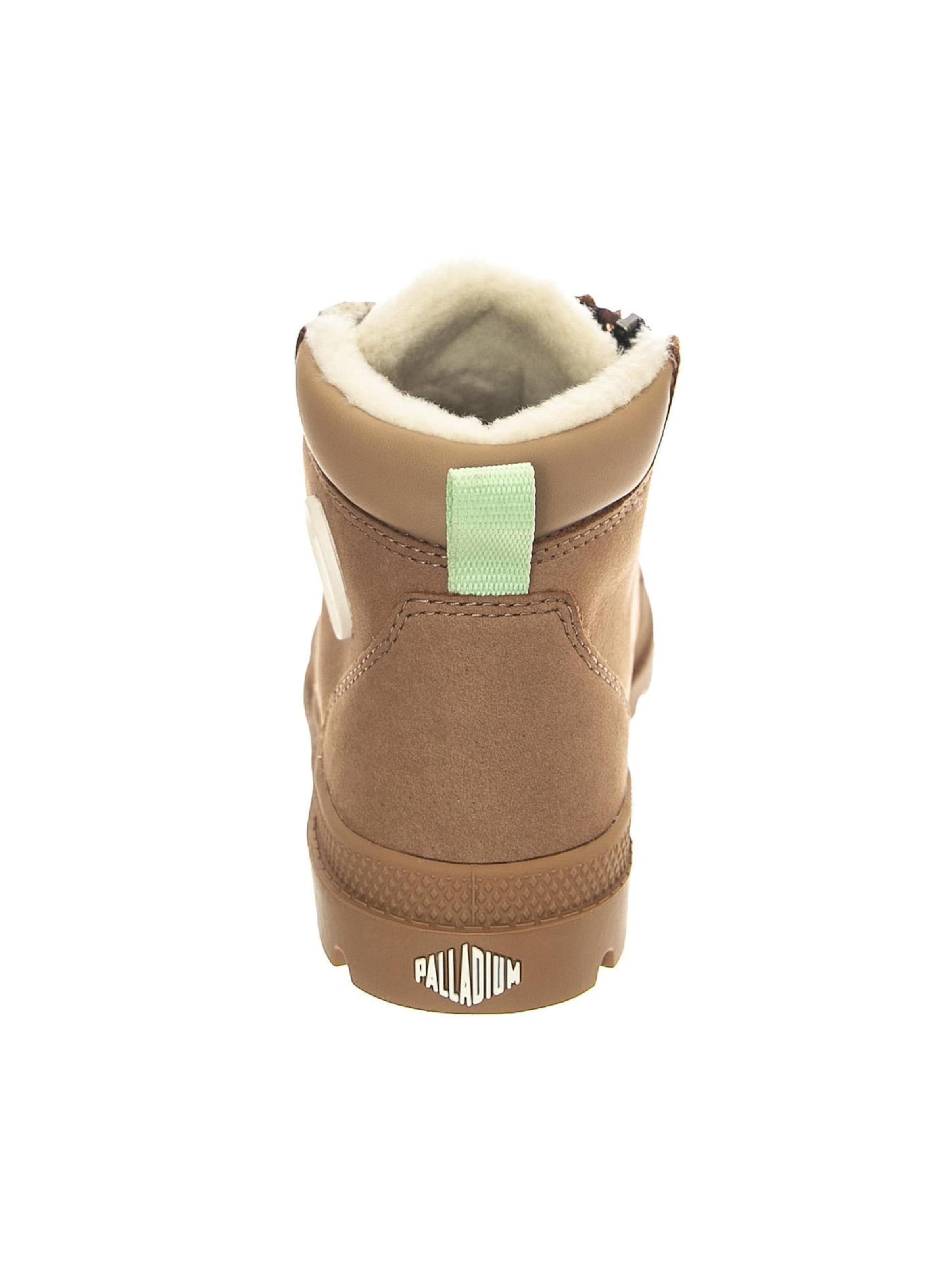 Stivale 'Kids Pampa Hi Cuff Wps Oz Nude Brown Boots' di Palladium in marrone