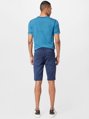 GARCIA Slimfit Shorts in Blau