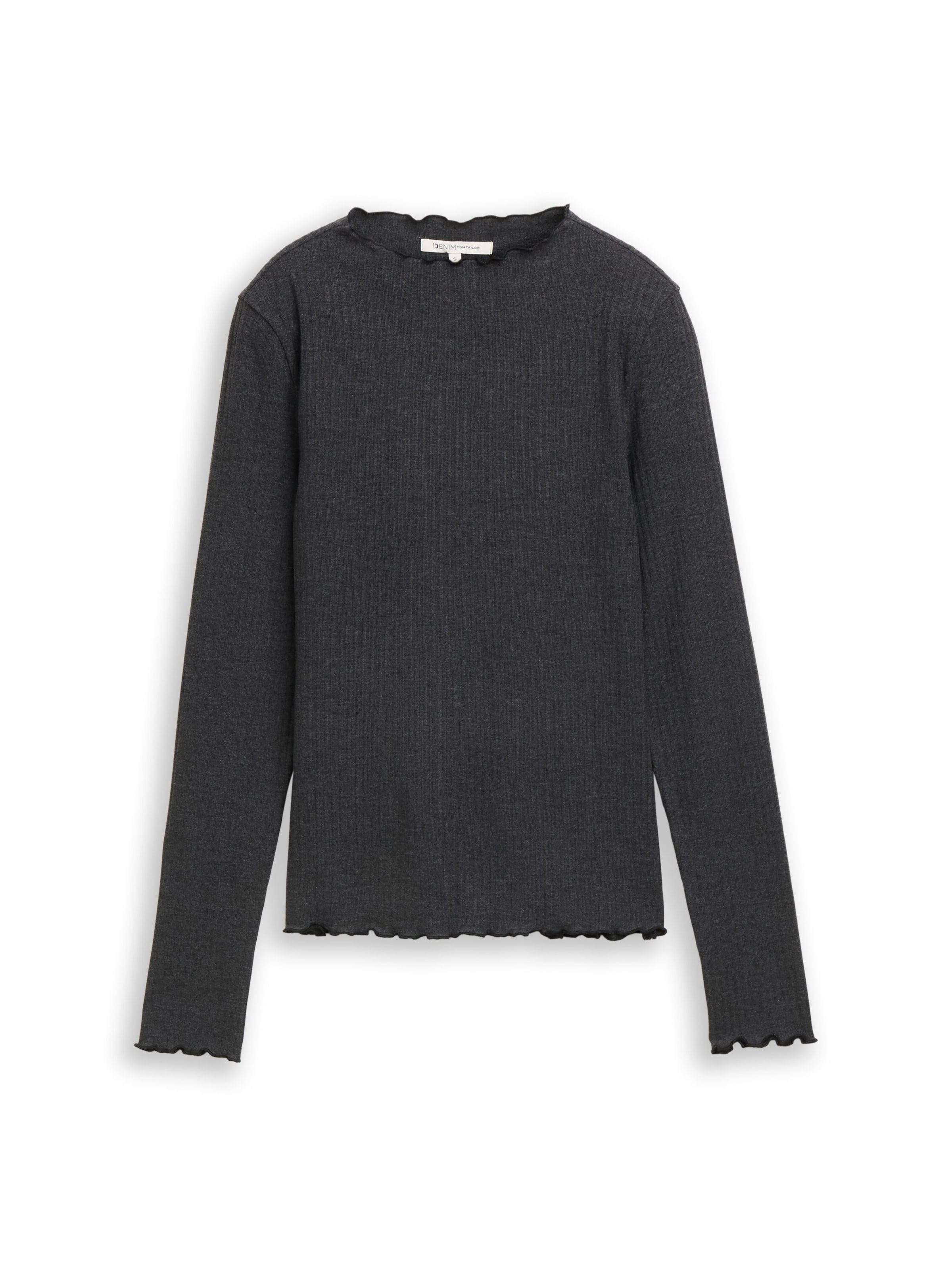 TOM TAILOR DENIM - Camiseta en gris: frente