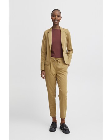 Regular Pantalon 'BYRizetta' b.young en beige : devant