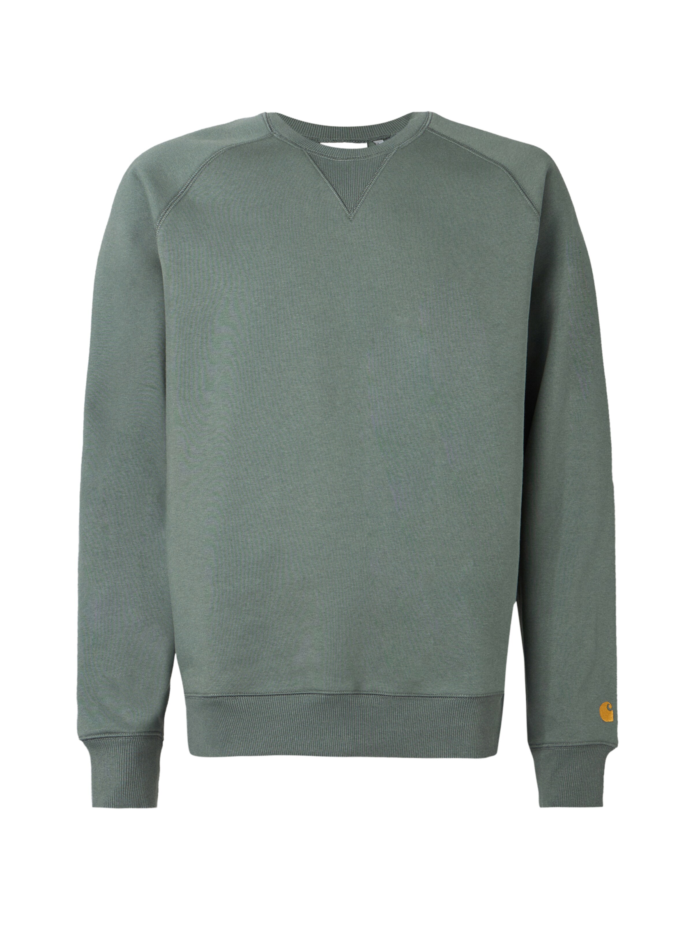 Carhartt WIP Mikina 'Chase' – zelená: přední strana