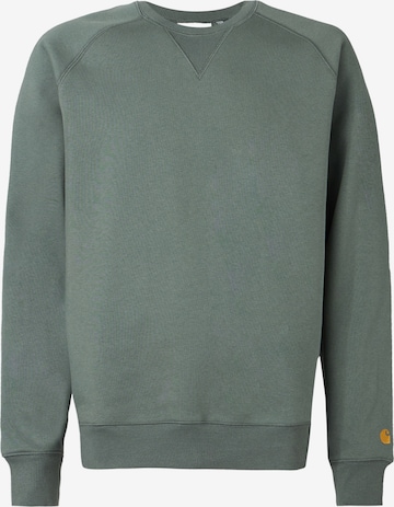 Carhartt WIP Sweatshirt 'Chase' in Groen: voorkant