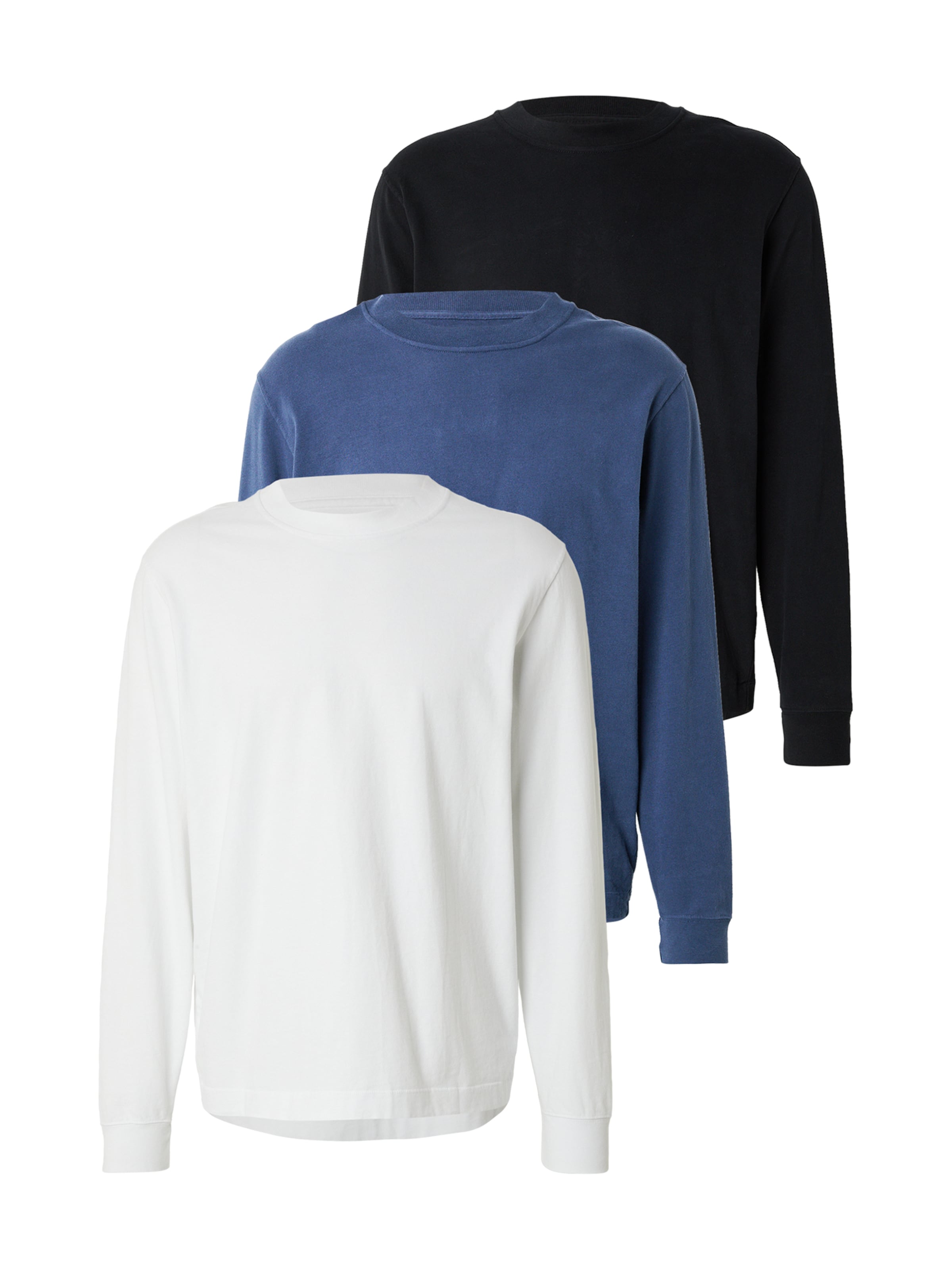 Tricou de la Abercrombie & Fitch pe albastru: față