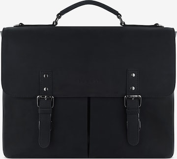 bugatti Document Bag 'Luca' in Black: front