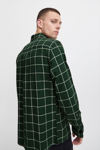 BLEND Regular fit Button Up Shirt in Green