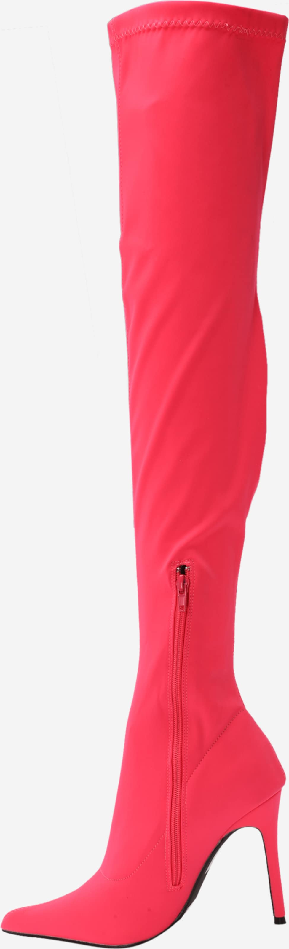 Hot pink over the knee best sale boots
