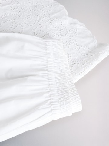 The Set Wide Leg Hose in Braun
