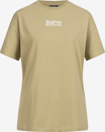 T-shirt oversize 'Lula' Benlee en vert : devant