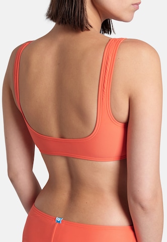 ARENA Bustier Bikini 'TEAM STRIPE' in Oranje