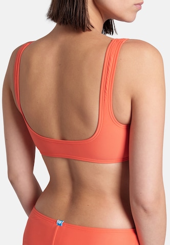 Bustino Bikini 'TEAM STRIPE' di ARENA in arancione