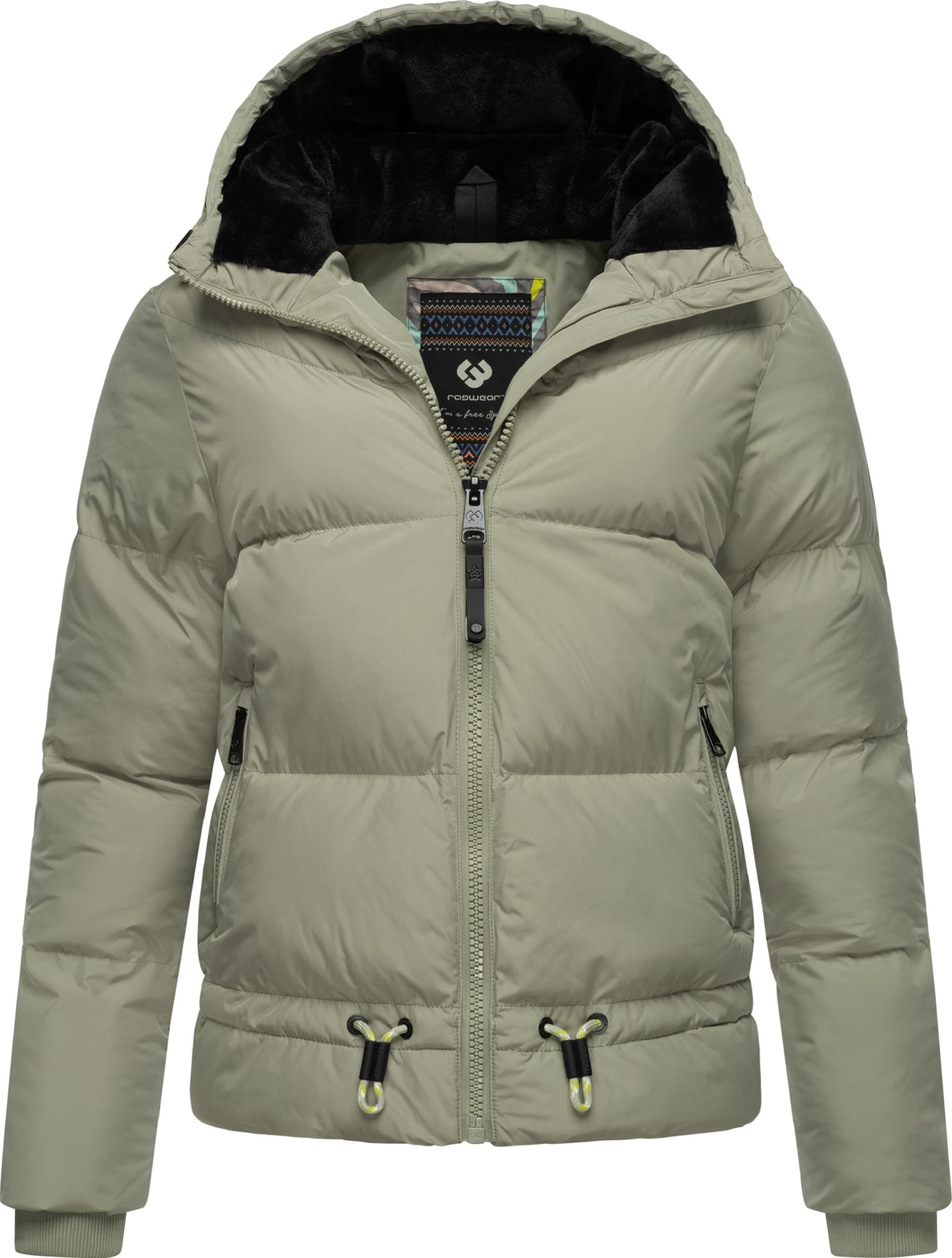 Ragwear Weatherproof jacket 'Briony' in Green: front
