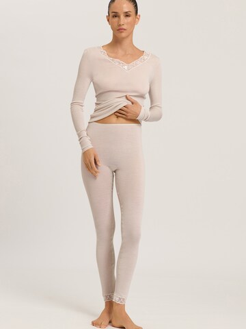 Maillot de corps ' Woolen Lace ' Hanro en rose